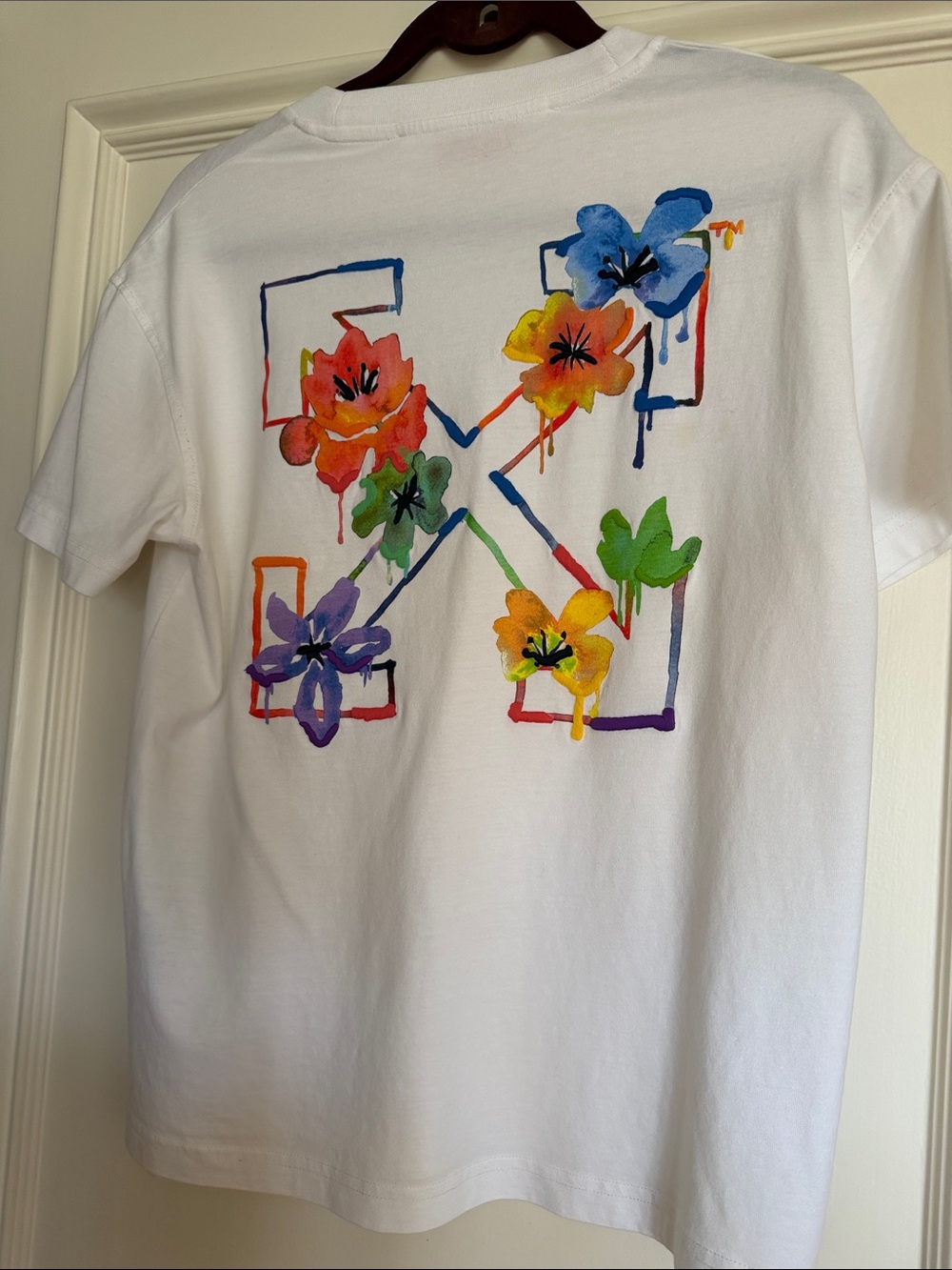 BRAND NEW Off-White White Minimal Logo Crew T-Shirt